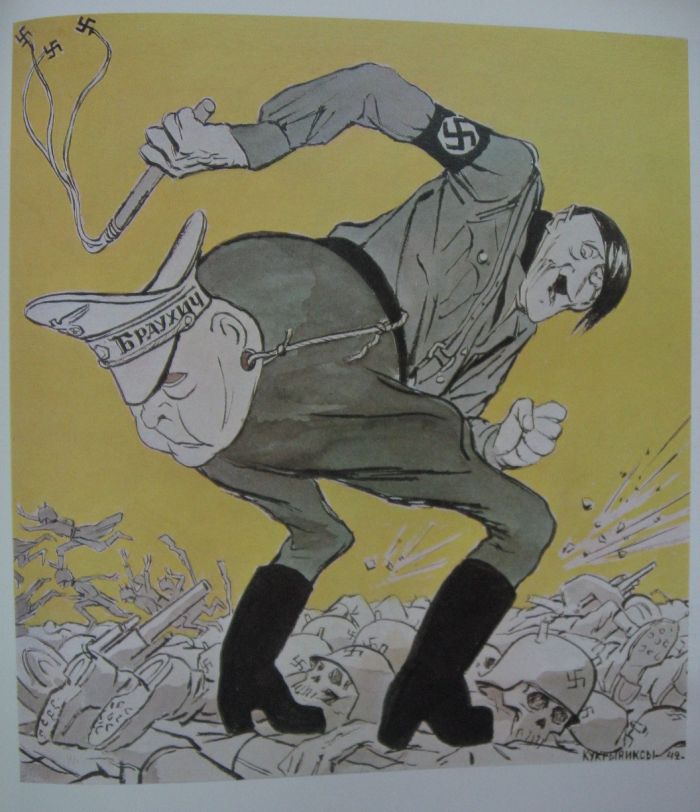 Антигитлеровская пропаганда с юмором (111 картинок) .