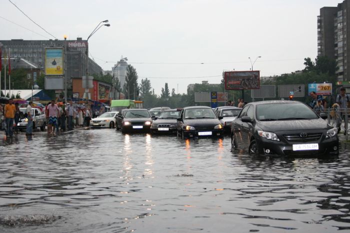 Наводнение в Киеве (42 фото)