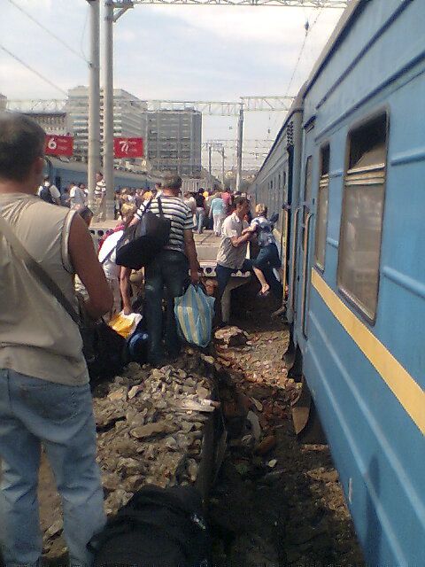 Как отправляются поезда с Курского вокзала (5 фото)