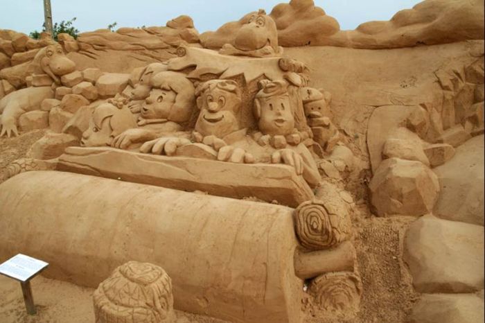 Скульптуры из песка (41 фото)