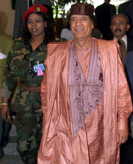 Каддафи - самый модный диктатор в мире (14 фото)