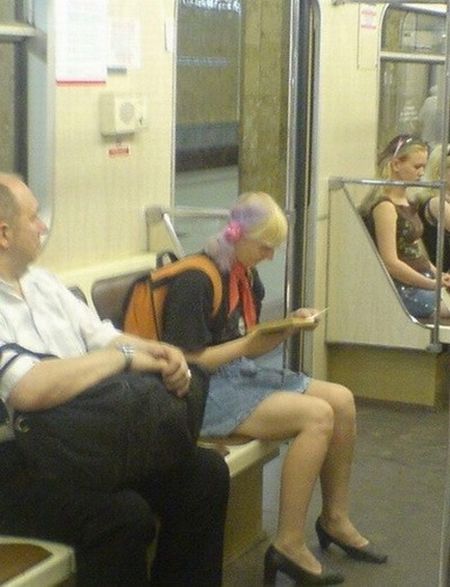 Однажды в метро (57 фото)