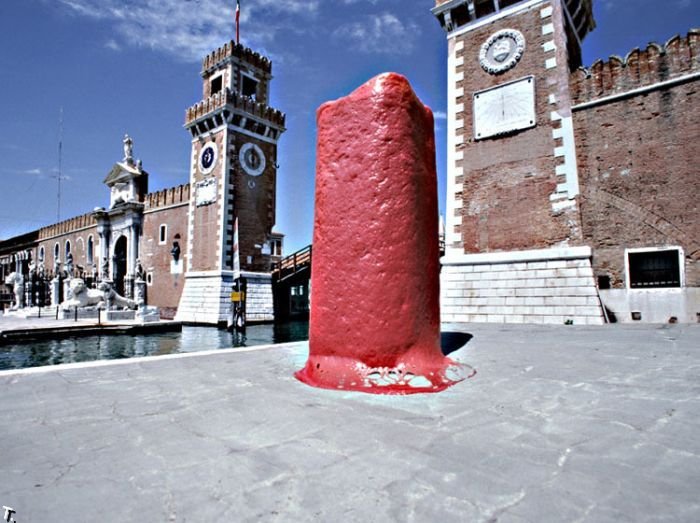 Жвачки в Венеции (9 фото)