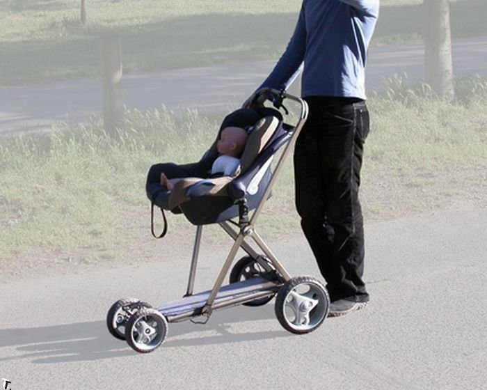 Новый вид детских колясок (6 фото)