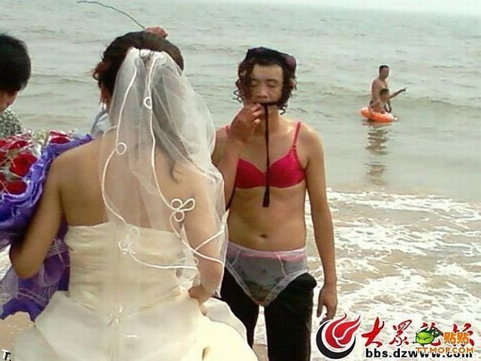 Китайский жених отжигает (6 фото)