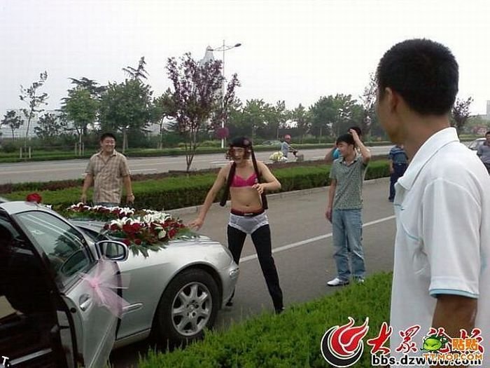 Китайский жених отжигает (6 фото)