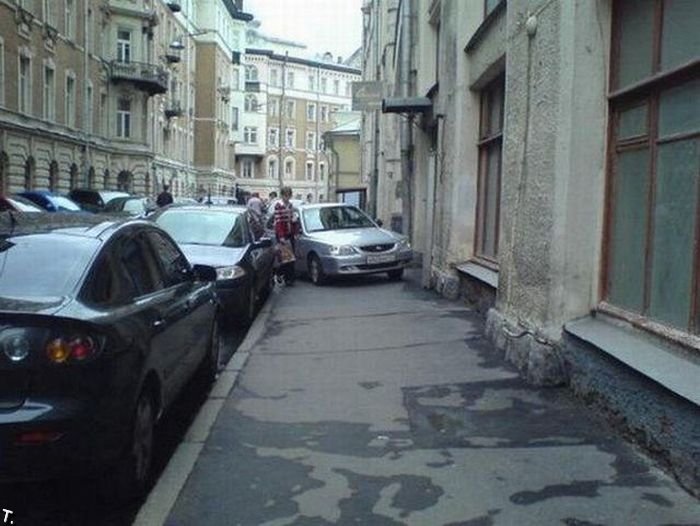Неудачи парковки (42 фото)