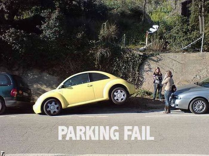 Неудачи парковки (42 фото)