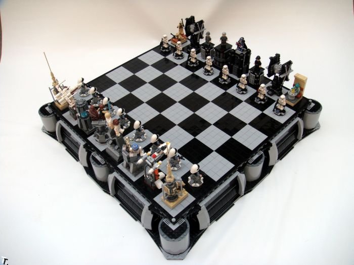 Шахматы в стиле "Звездные Войны" (52 фото)
