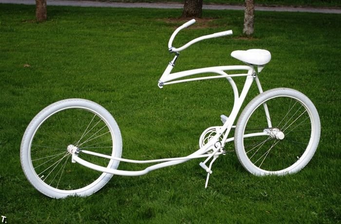 Необычный велосипед (5 фото)