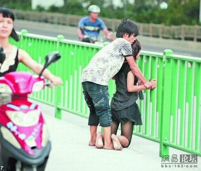 Ссора в Китае (7 фото)