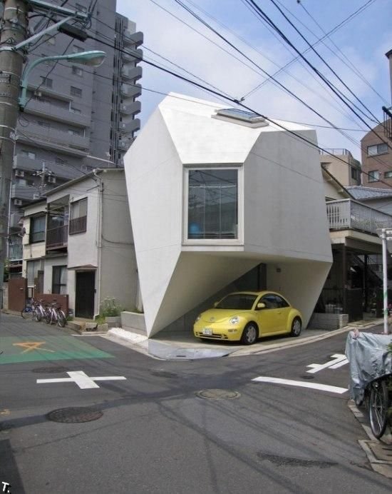 Интересный дом в Токио (8 фото)