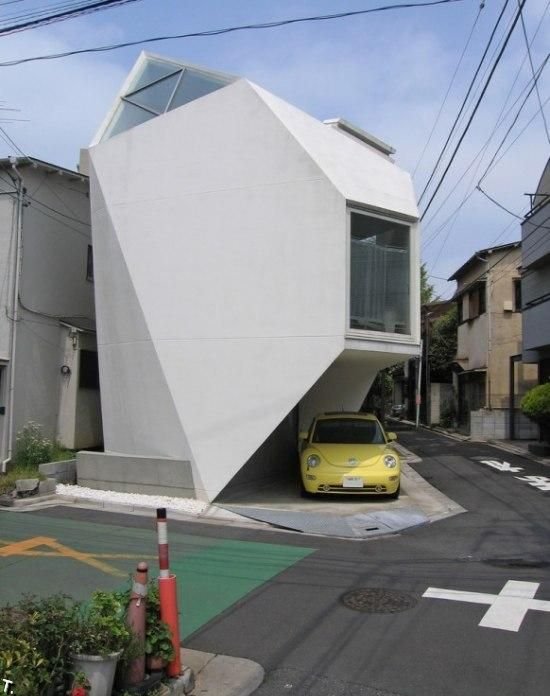 Интересный дом в Токио (8 фото)