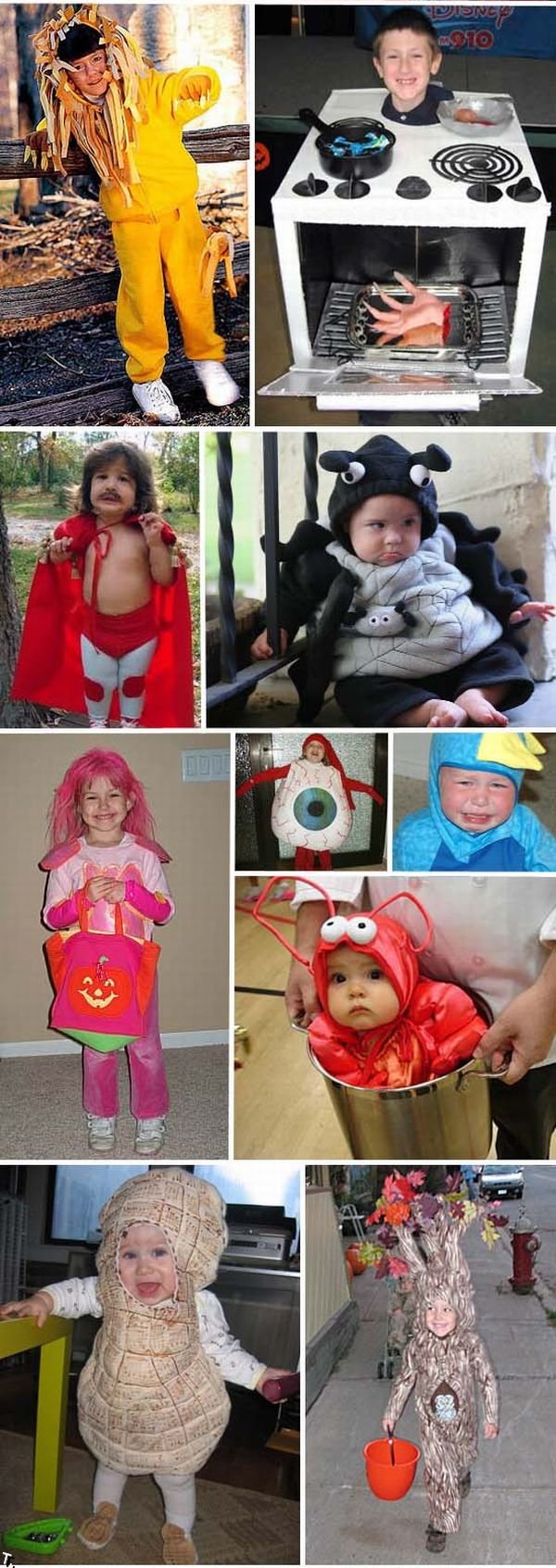 Самодельные детские костюмы на Хэллоуин (25 фото)