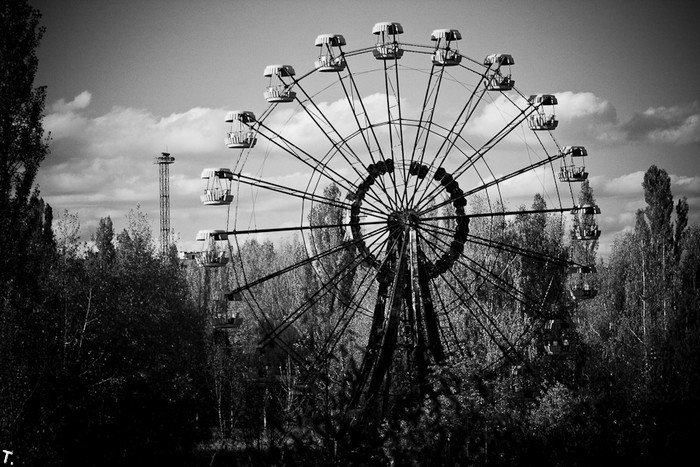 Черно-белые фотографии Чернобыля (47 фото)