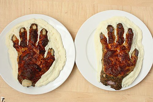 Как сделать руку из мяса на Хэллоуин (30 фото)