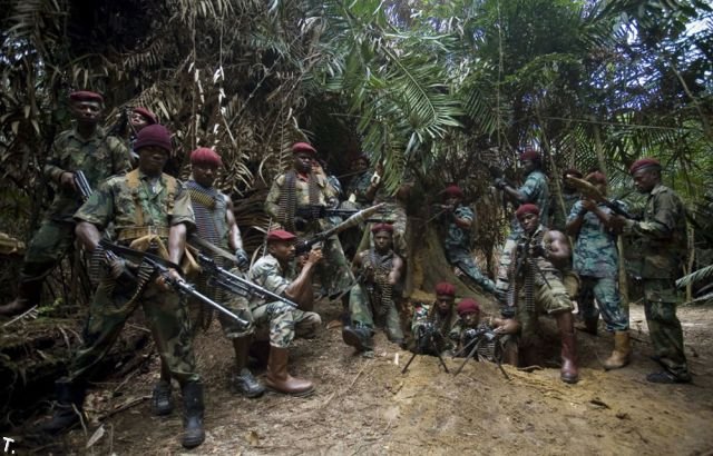 Движение за Освобождение Дельты Нигера (40 фото)