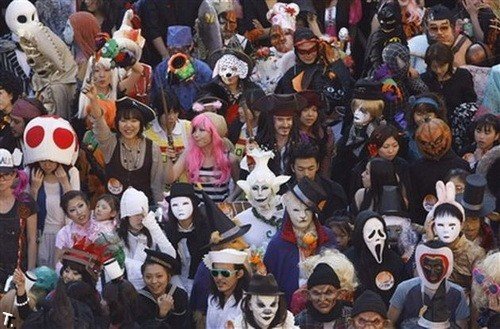 Хэллоуин в Японии (36 фото)