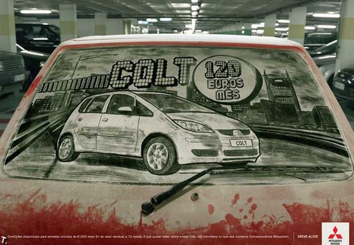 Рисунки на грязных автомобилях (114 фото)