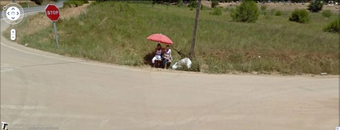 Проститутки на Google Street View (24 фото)