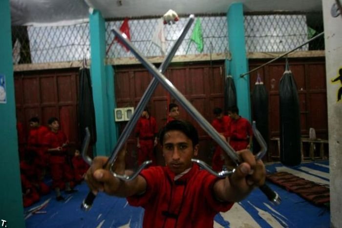 Школа боевых искусств в Палестине (18 фото)