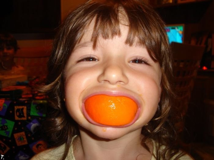 Апельсиновые улыбки (20 фото)