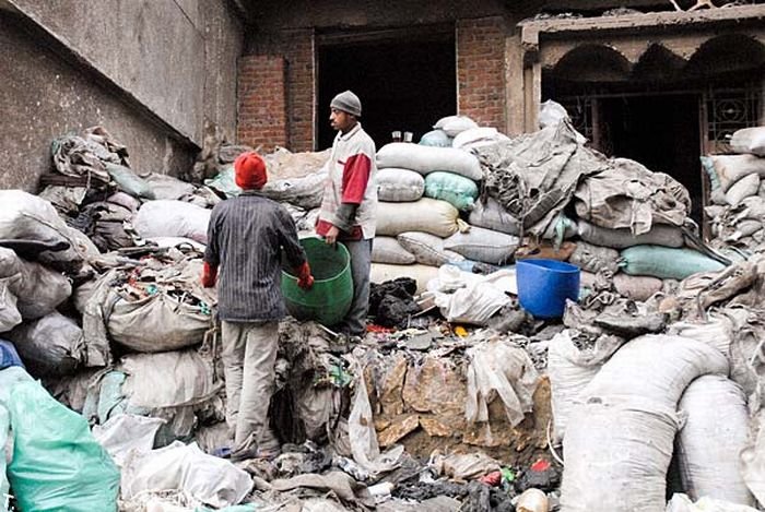 Город мусорщиков в Каире (26 фото)