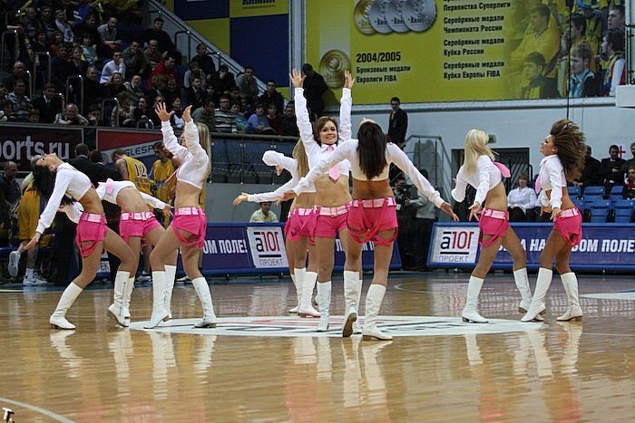 Девушки из группы поддержки баскетбольной команды Химки (83 фото)