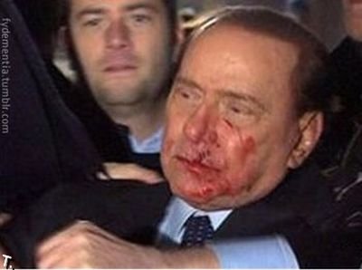 Правда про нападение на Берлускони (5 фото)