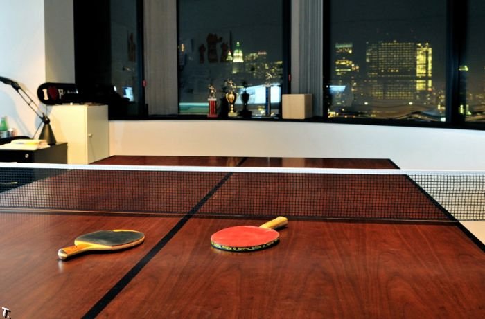 Офисный стол для настольного тенниса (10 фото)