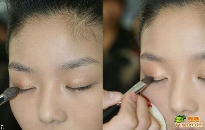 Чудеса макияжа по-китайски. Часть 3 (16 фото)