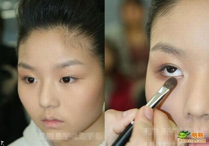 Чудеса макияжа по-китайски. Часть 3 (16 фото)