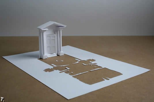 Бумажные скульптуры Питера Каллесена (140 фото)