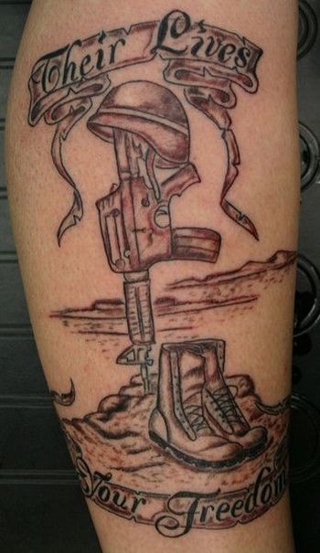 Армейские татуировки (30 фото)