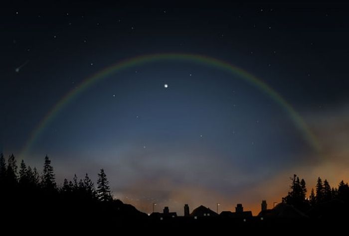 Лунная радуга (12 фото)