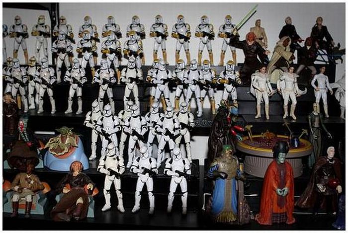 Коллекция любителя Звездных воин (143 фото)