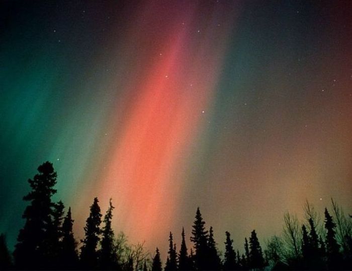 Удивительное северное сияние (96 фото)