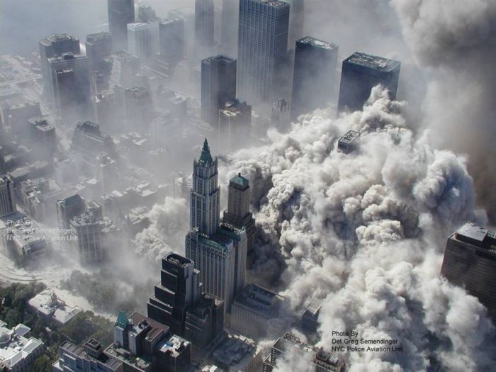Новые фотографии теракта 11 сентября (12 фото)