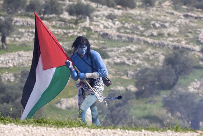Израильские демонстранты (12 фото)