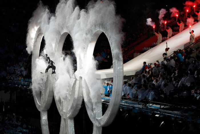 Церемония открытия Олимпиады в Ванкувере (30 фото)