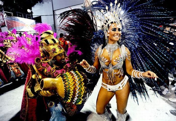 Девушки на карнавале в Рио де Жанейро (125 фото)