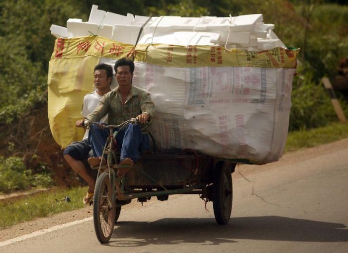 Сбор мусора в Китае (17 фото)