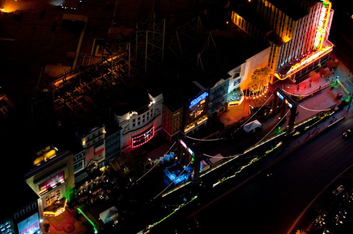 Потрясающие ночные фотографии Лас Вегаса и Нью Йорка (20 фото)