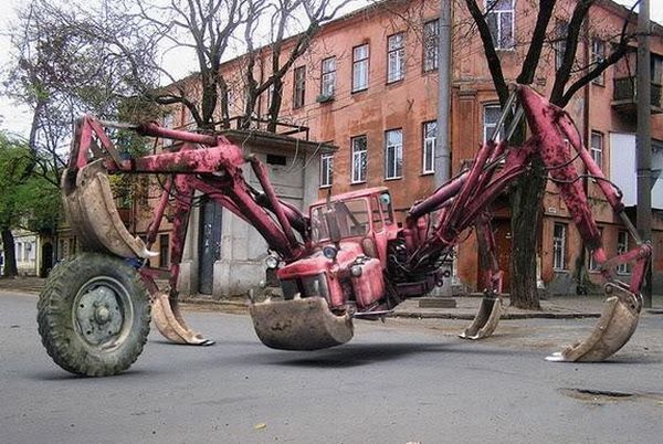 Неудачи с тракторами (31 фото)