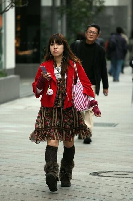 Японские девушки и их мода (36 фото)