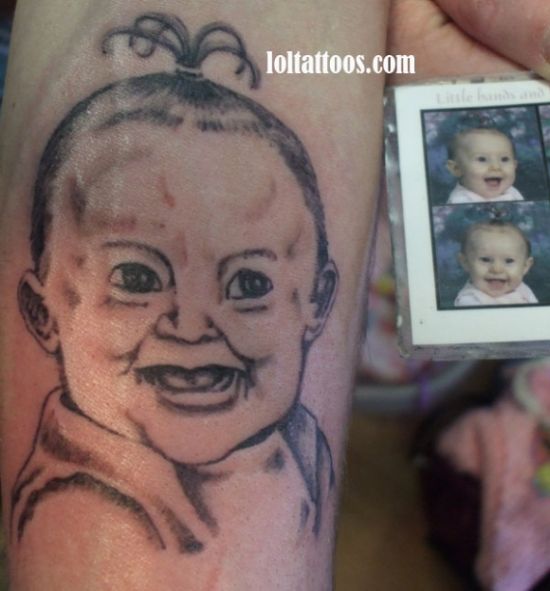 Худшие детские татуировки в мире (11 фото)