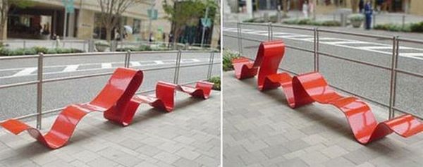 Необычные скамейки (25 фото)