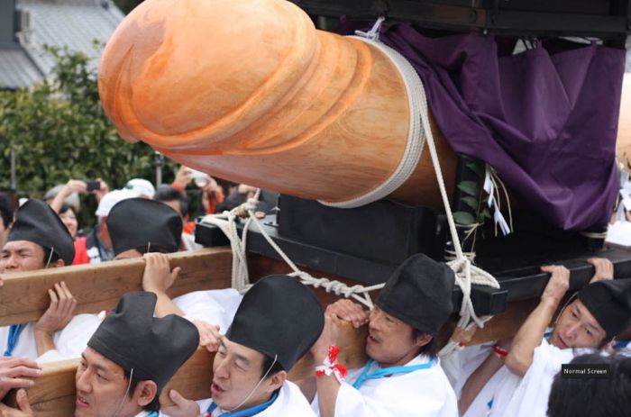 Японский фестиваль пенисов (18 фото)