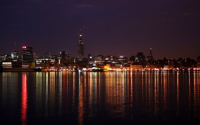 Города ночью (58 фото)