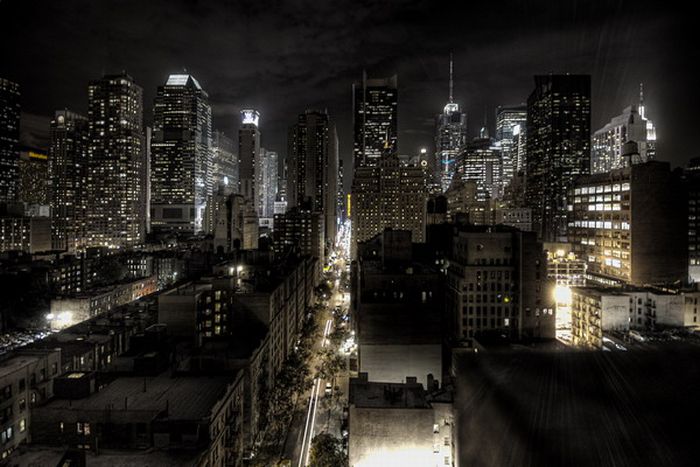 Города ночью (58 фото)